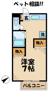 センターアーバン【1階】の間取り