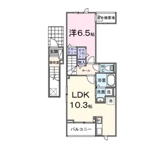 リラリア町田【2階】の間取り