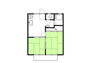 カムリイン東田II【2階】の間取り