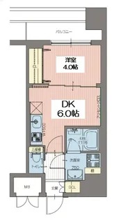 Vinoプレジオ本町【2階】の間取り