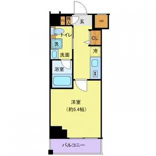 クレヴィスタ高円寺【2階】の間取り