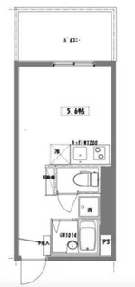 ウエストインパート3【2階】の間取り