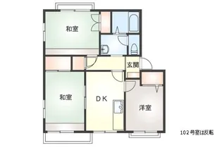 メゾンドKAZZ【1階】の間取り
