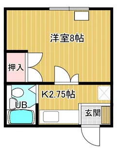 メゾンタナカ【1階】の間取り