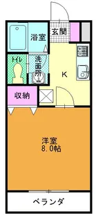 ハピネス【2階】の間取り