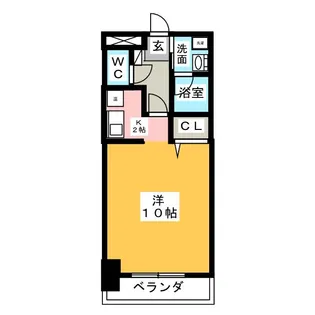 アネックス田幡【5階】の間取り