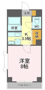 グレースガーデン青木【3階】の間取り