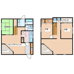 栃木県塩谷郡高根沢町光陽台3【一戸建】の間取り