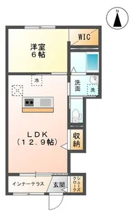 フォンテ【1階】の間取り