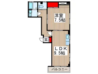 白井ビル【2階】の間取り