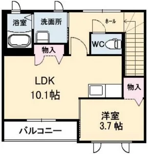 ディアス昭和【2階】の間取り