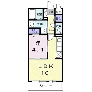 ラフォーレ【3階】の間取り