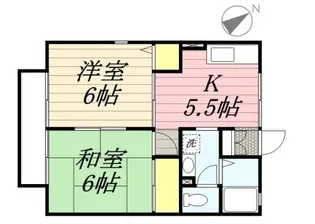 セジュール箕郷B棟【1階】の間取り