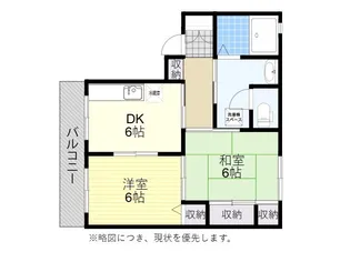 スリム馬場【1階】の間取り