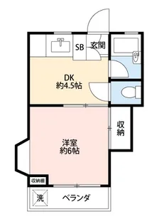 プレジデントハイム【2階】の間取り