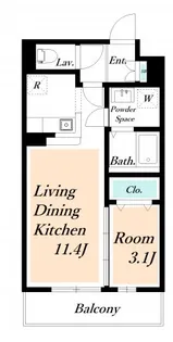 千葉県浦安市当代島1【マンション】の間取り