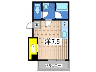 第一笠原ビル【2階】の間取り