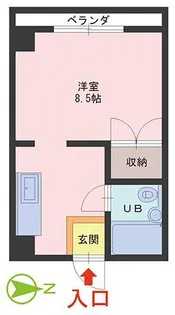 アーバン・リッツ【2階】の間取り