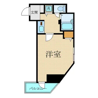 カスタリア新宿【8階】の間取り