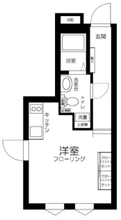 東京都文京区本郷6【マンション】の間取り