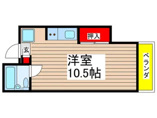 菱家ビル【2階】の間取り