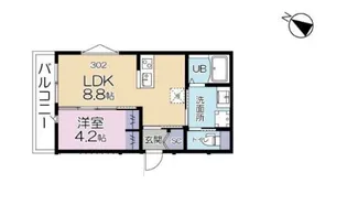 (仮称)Est Felicita 押上【3階】の間取り