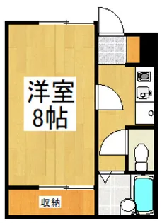 パストラルいしい【1階】の間取り