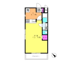 casa舞【1階】の間取り