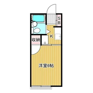 相沢ハイツ【2階】の間取り