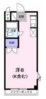 ウインク松木【5階】の間取り