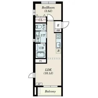 STEレジデンス【2階】の間取り