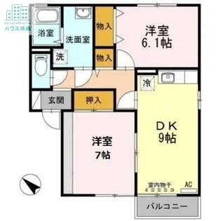ベルマーレ巽【2階】の間取り