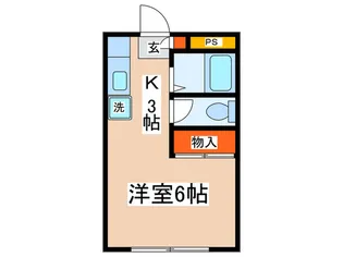 コーポまどか【2階】の間取り