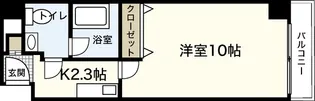アンプレッシオン十日市【6階】の間取り