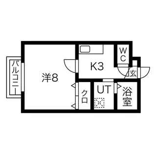 CoCoHouse幸【1階】の間取り