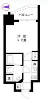 マリオン南青山【5階】の間取り