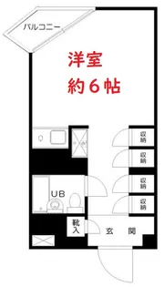 東京都大田区下丸子1【マンション】の間取り