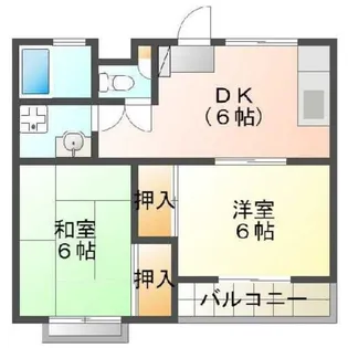 モンシャトー小金井成和【3階】の間取り
