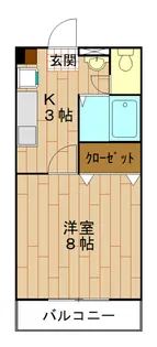 ライフステージマルイチI【1階】の間取り