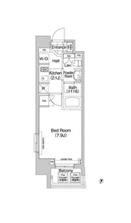 コンフォリア三田EAST【6階】の間取り