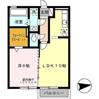 アークウィル I棟【2階】の間取り