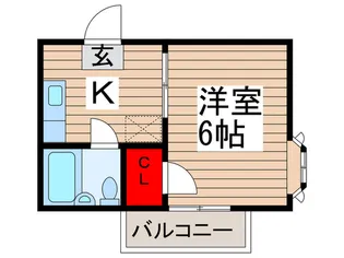 TRAD新柏【1階】の間取り