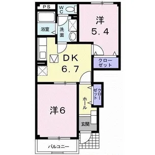 テッラ・プロメッサ【1階】の間取り