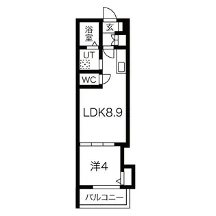 F asecia Carmel【2階】の間取り