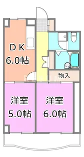 千葉県千葉市中央区南町2【マンション】の間取り