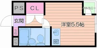 中之島live【5階】の間取り