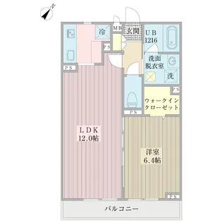 Bonjour 松ケ丘【2階】の間取り