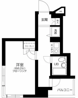 東京都文京区本郷3【マンション】の間取り