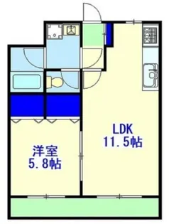 ソフィエル沙羅【3階】の間取り