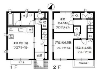 東京都大田区山王4【一戸建】の間取り